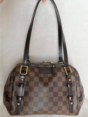 Louis Vuitton Damier Rivington PM Shoulder Bag Hand Bag N41157 Auth Used